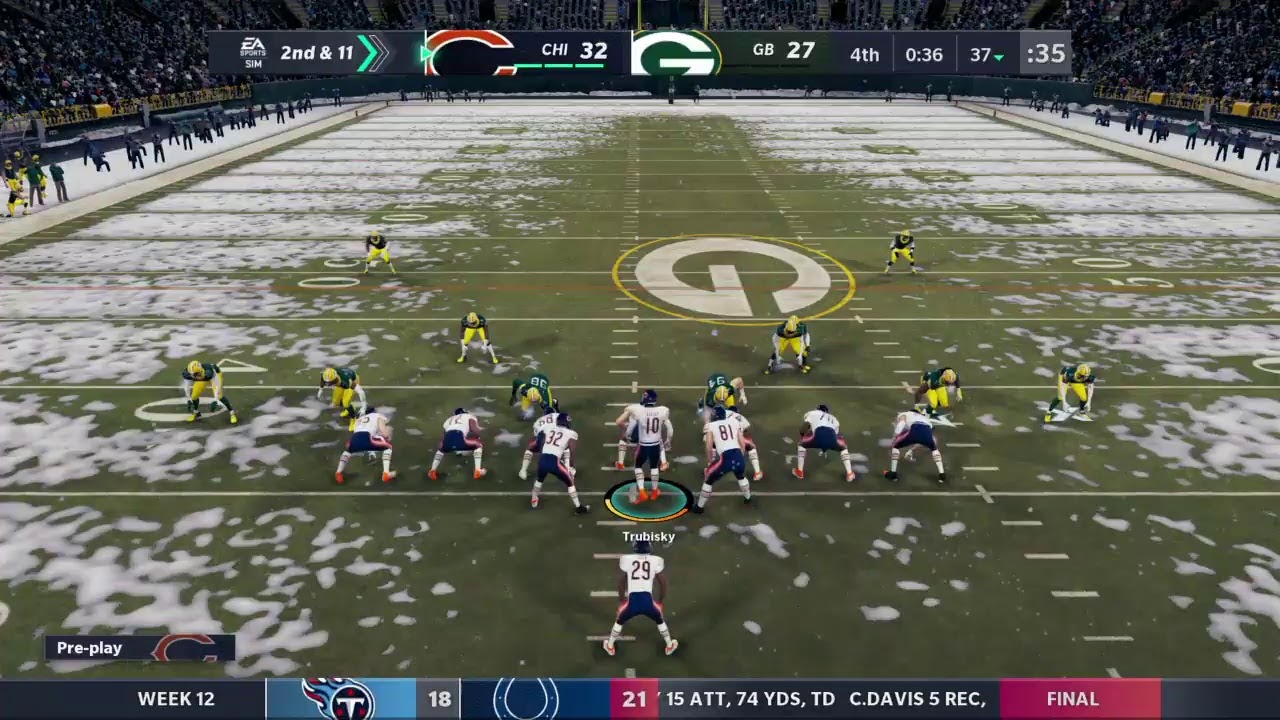 Madden 21  Bears Franchise Year 1