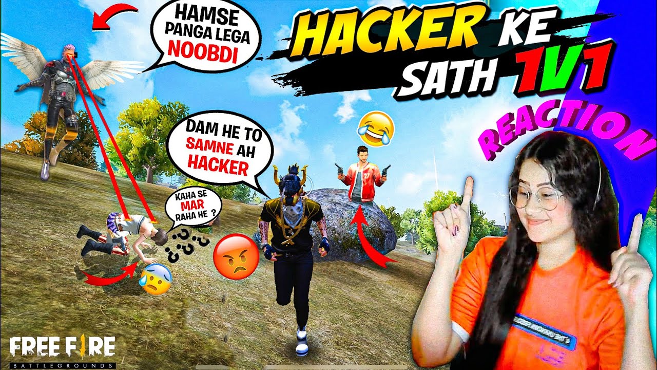 Cute Girl Youtuber @sulaiman00777 ko HACKER ne diya GALI😡Fir maine kiya HACKER k sath 1vs1 -Freefire