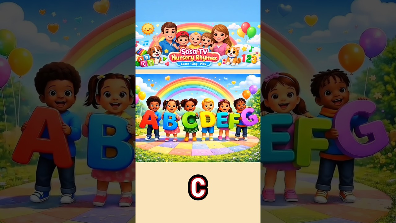 ABC Song A to Z 🎶 Fun Alphabet Learning for Toddlers | Kids Short 