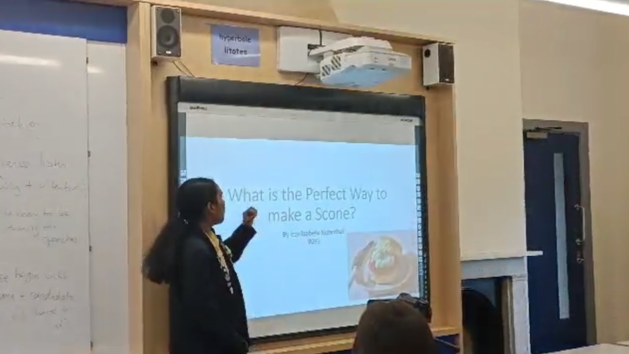 my GCSE speech on ✨scones✨