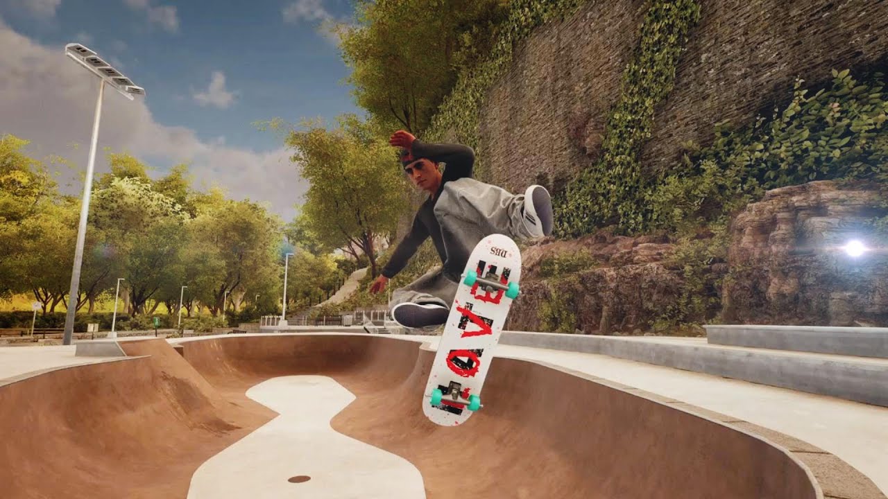 Casual skating and some weird tricks too
