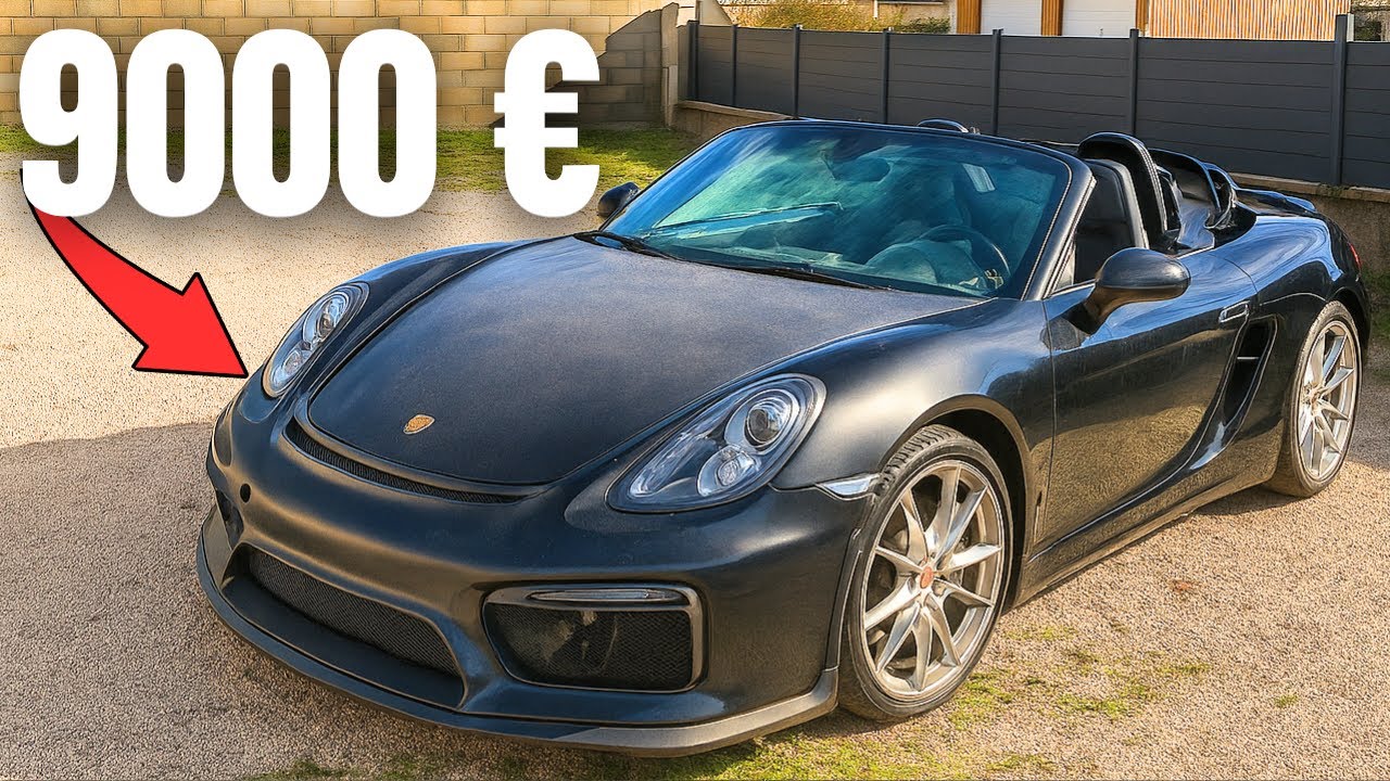 J’achète une Porsche 981 a la casse 9000 € pour la reconstruire - EP4 