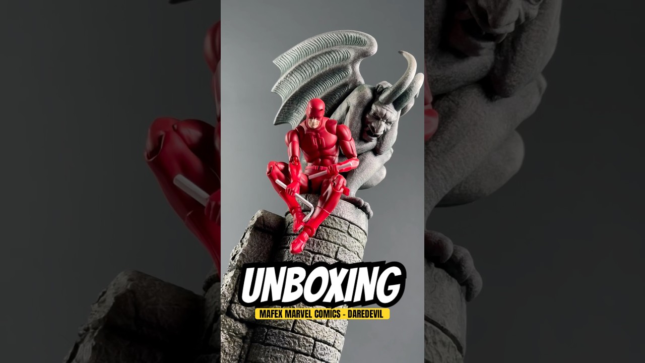 Unboxing: Medicom Mafex Marvel Comics - Daredevil #marvel #mafex #daredevil