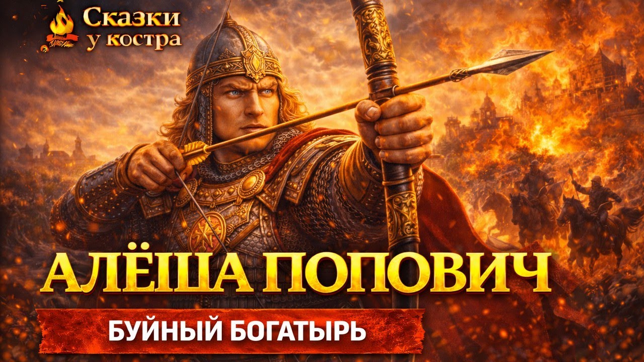 🪓 АЛЁША ПОПОВИЧ — хитрость и смелость против тьмы | Русская былина