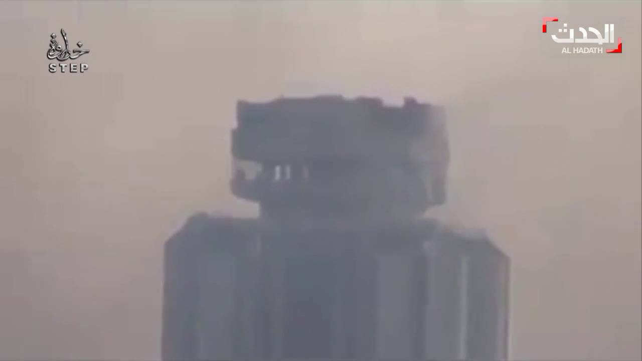 المعارضة تقصف قوات النظام المتمركزة في مبنى القصر البلدي وسط #حلب