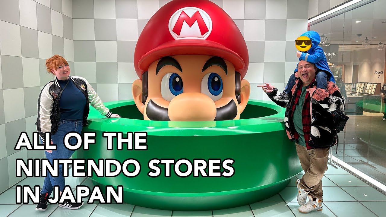 Visiting Every Nintendo Store in Japan - Ultimate Travel Guide!