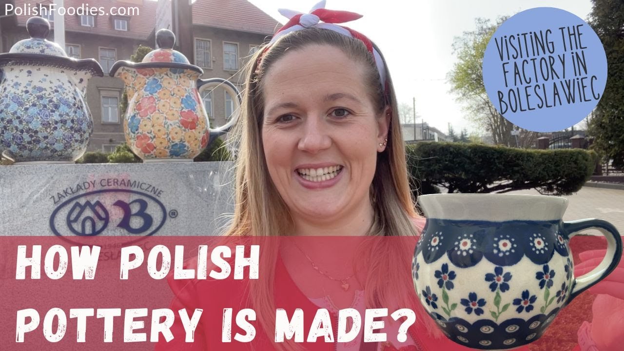 How Polish Pottery Is Made? Visiting Bolesławiec Factory
