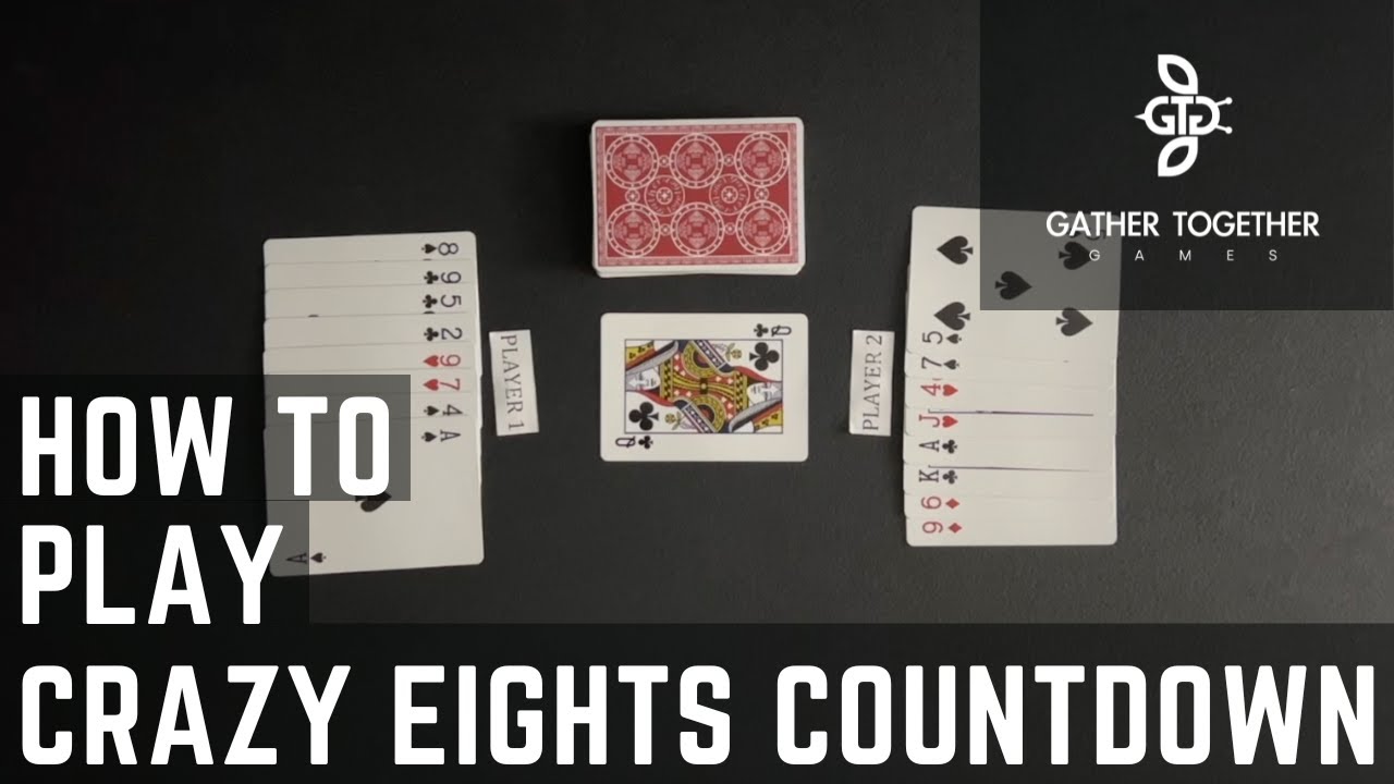 Как играть в Crazy Eights Countdown