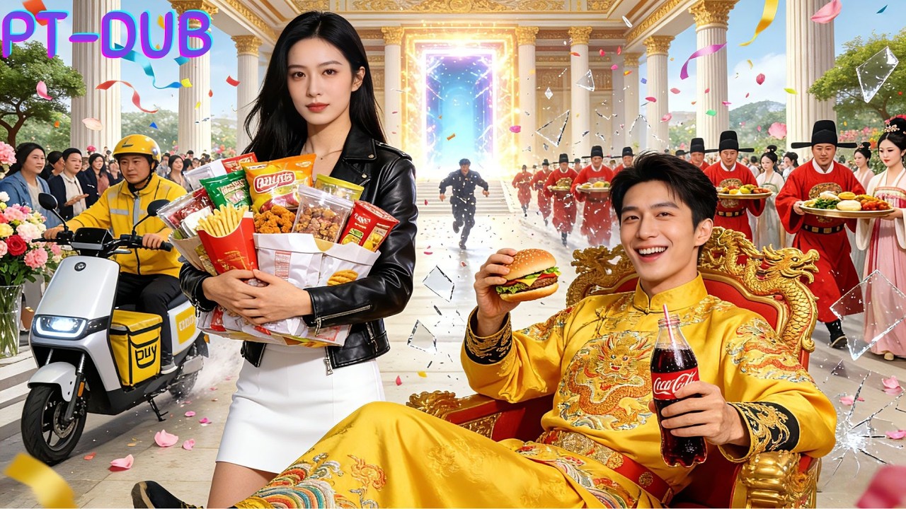 Minha caixa de entrega viaja no tempo! Troquei &aacute;gua por tesouros imperiais e fiquei BILION&Aacute;RIO!