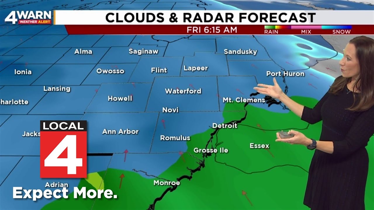 Metro Detroit weather forecast March 13, 2026 -- 6 a.m. Update