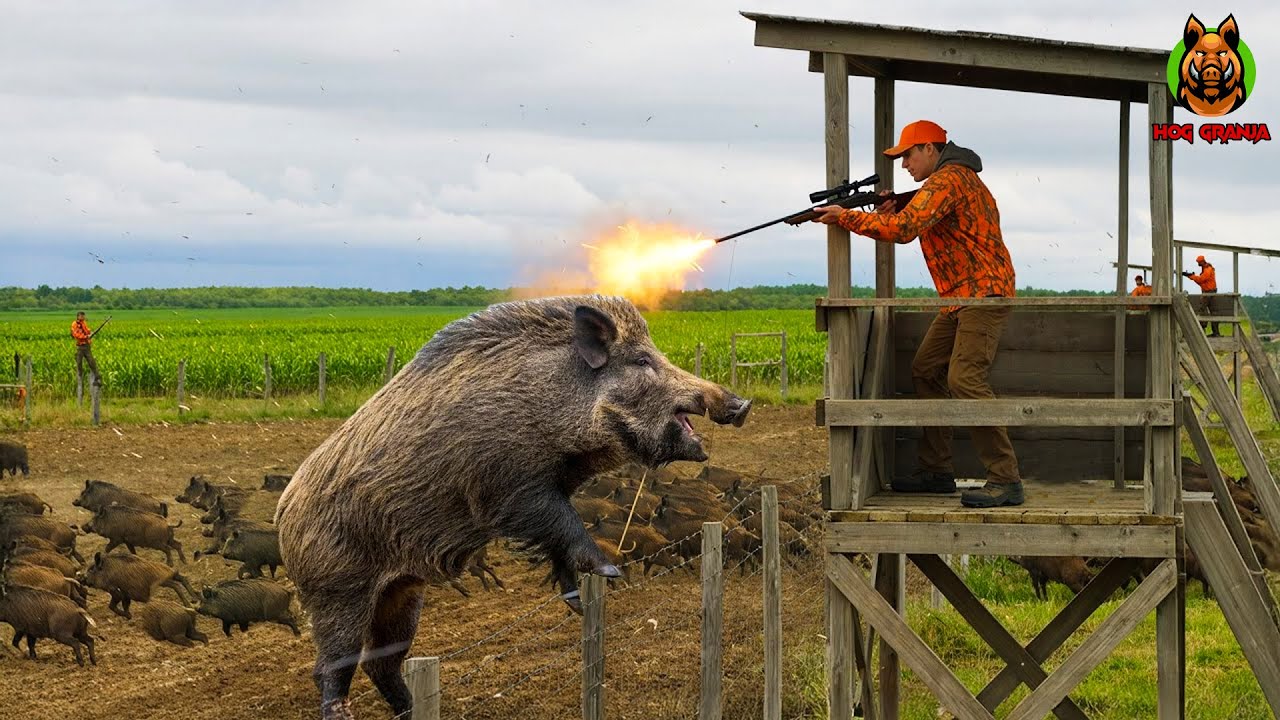 Caza Del Jabal&iacute;  Los Cazador Canadienses Se Enfrentan A Millones De Cerdos Salvajes Destructivos