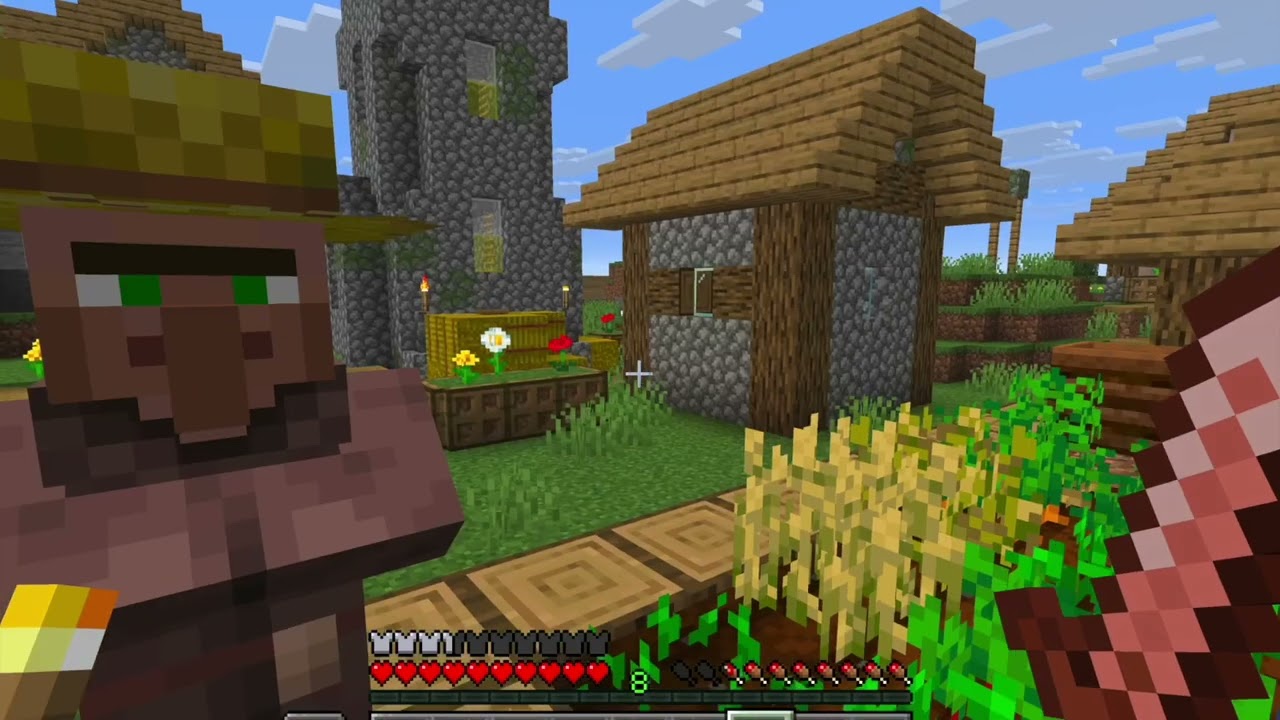 I finally visited a village