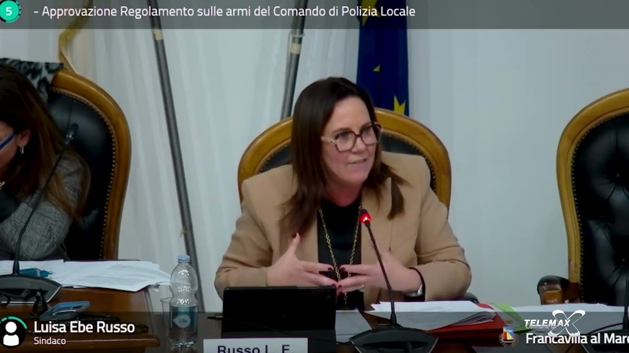 Francavilla: Consiglio approva armamento Polizia Locale e Daspo urbano