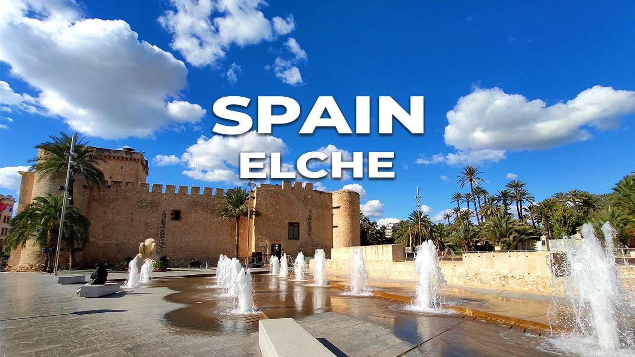 Elche Spain 🇪🇸 Walking Tour | Discover Costa Blanca 4K