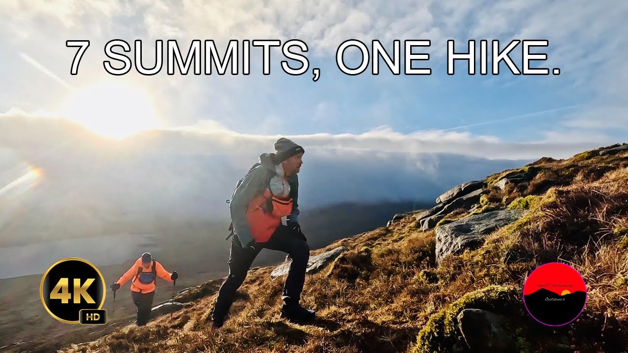 Tour of Spelga | 7 Summits Around Spelga Reservoir | Cinematic Mourne Mountains Hike