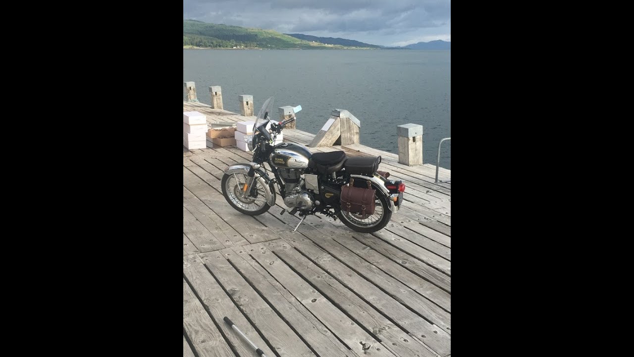 Royal Enfield 500 Classic Chrome - Salen to Tobermory on the Isle of Mull