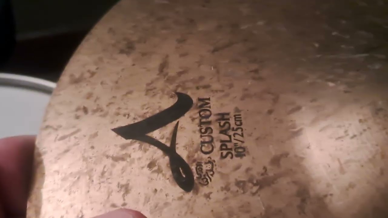 A drum kit reveal the first time on camera through a YouTube video