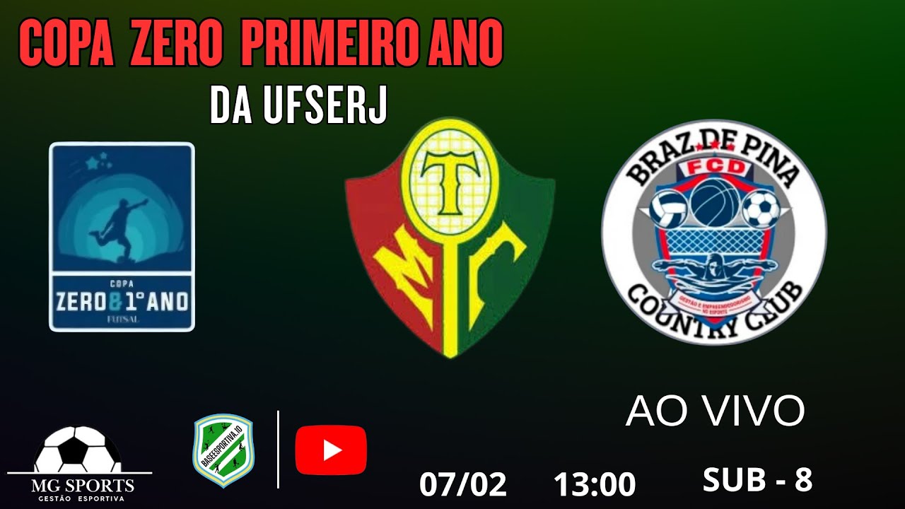 MELLO T.C  X BRAZ DE PINA SUB - 8  COPA  ZERO PRIMEIRO ANO  UFSERJ  07/02/26