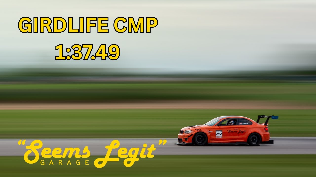 LS3 8HP 135i BMW On Board Footage at Carolina Motorsports Park Time Attack 1:37.49