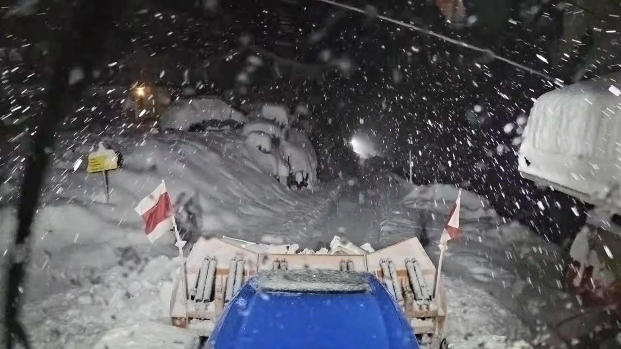 1 meter of fresh snow ❄️ in the Alps! Snow chaos after snowstorm!@TyrolFarming