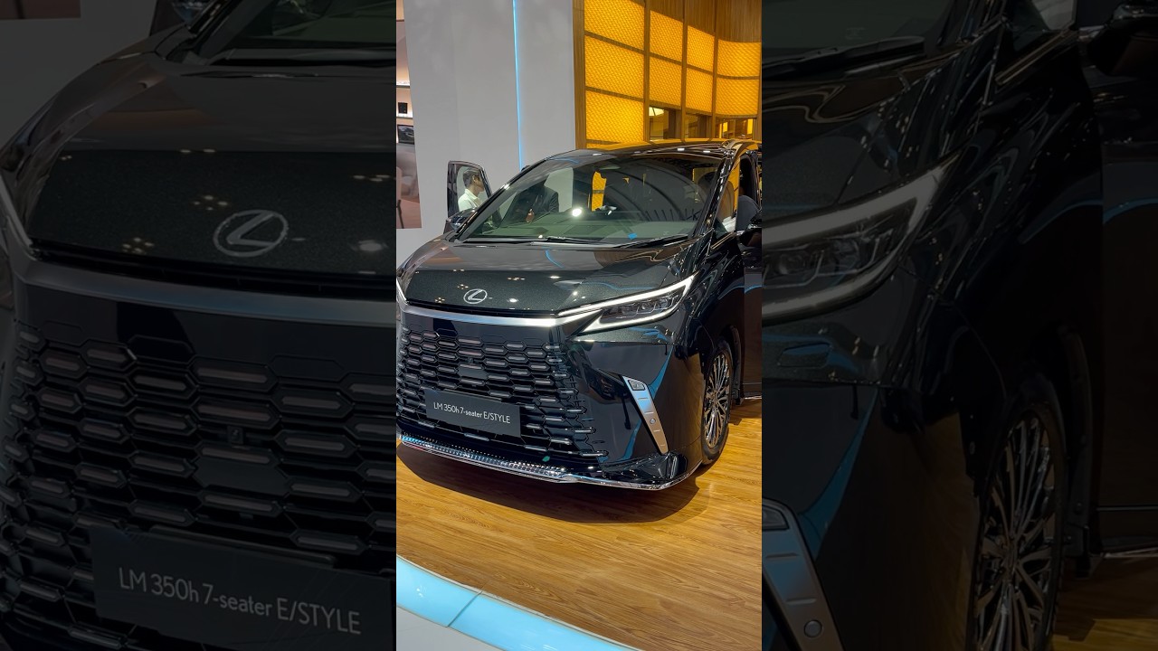 First Look: Lexus LM 350h 7-Seater Warna Hitam &ndash; Elegan & Eksklusif Banget!