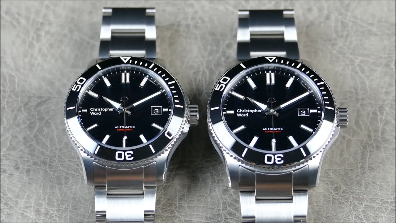 On the Wrist, from off the Cuff: Christopher Ward – C60 Trident Mk3, 40mm vs. 42mm