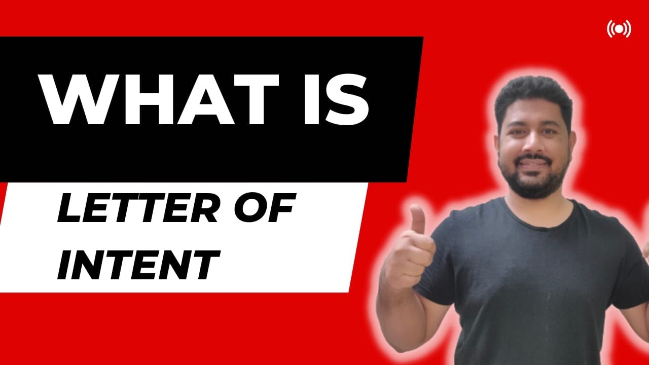 What is Letter of Intent? Explained in detail | is it an offer letter? #letterofintent #LOI