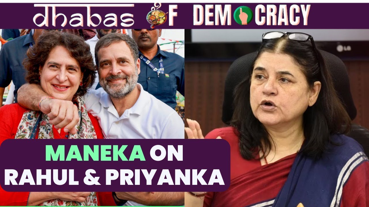 On Rahul & Priyanka Gandhi Leaving Amethi Contest, Maneka Gandhi Says.. I UP I 2024 I Barkha Dutt