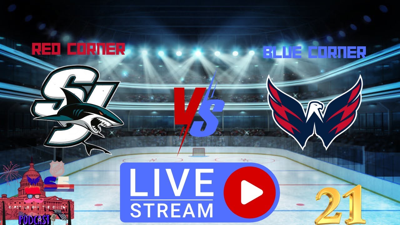 San Jose Sharks Vs Washington Capitals January 15th, 2026