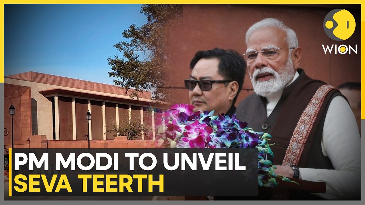 PM Modi Unveils ‘Seva Teerth’ in Delhi, Shifts PMO to Kartavya Bhavan | WION NEWS