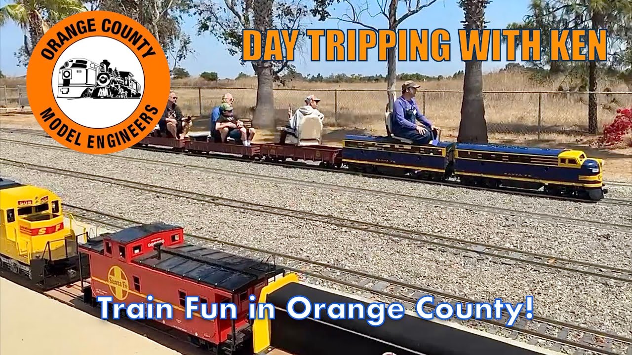 Fun Train Ride in Costa Mesa CA!
