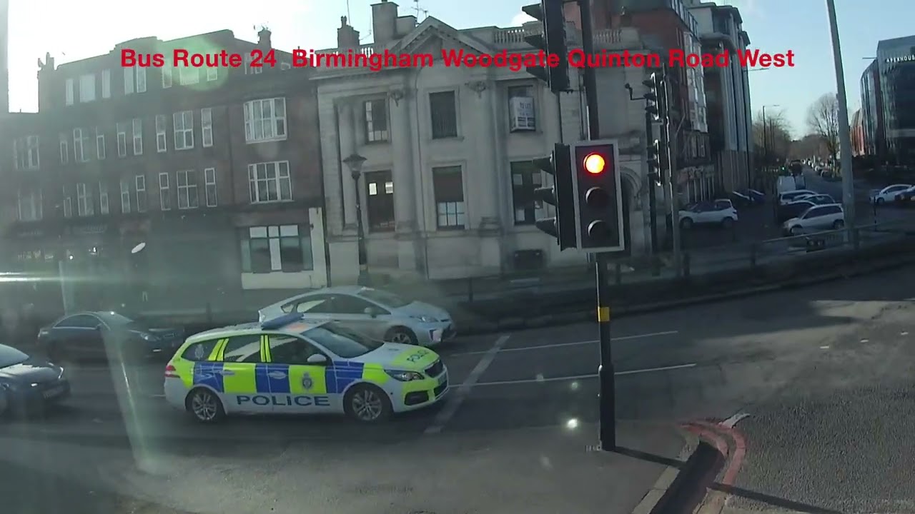 Bus Route 24  Birmingham Woodgate Quinton Road West   4K