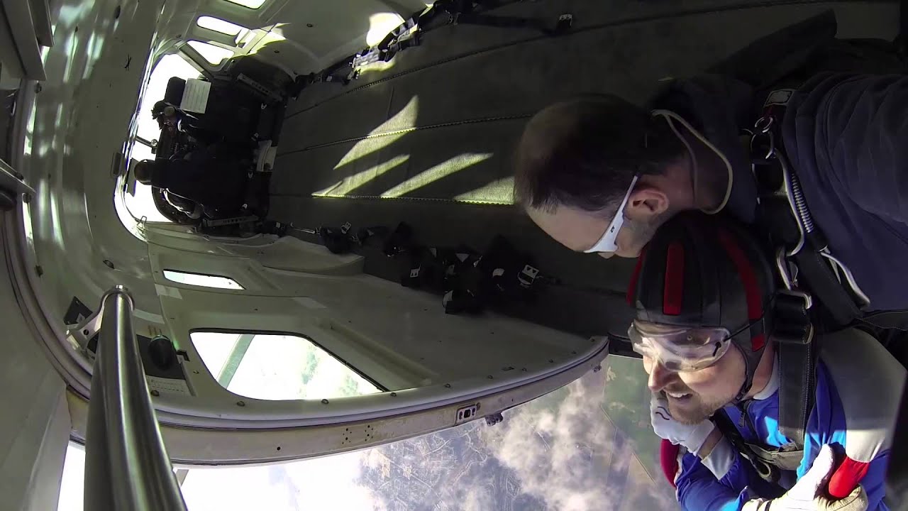Tandem Skydiving exits