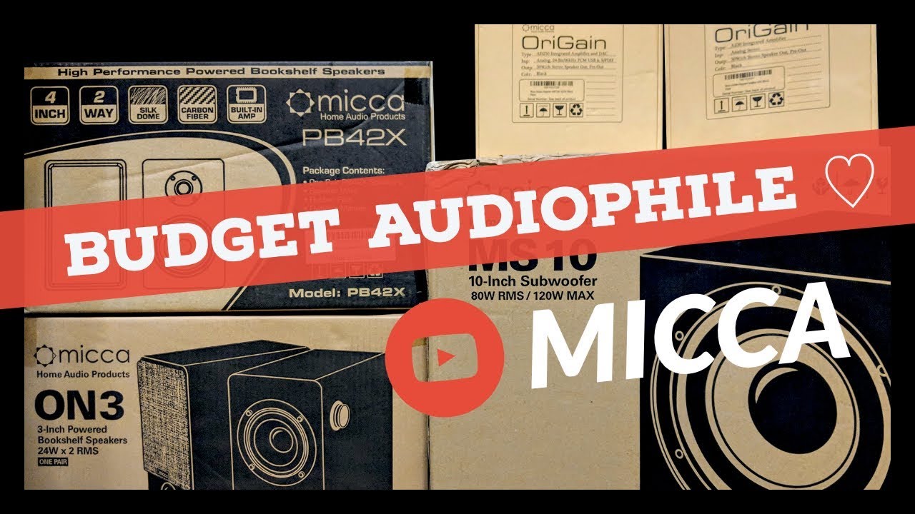 Micca Loves Budget Audiophiles | Product Reviews: MB42X, PB42X, ON3, A250, AD250, MS10, MS12