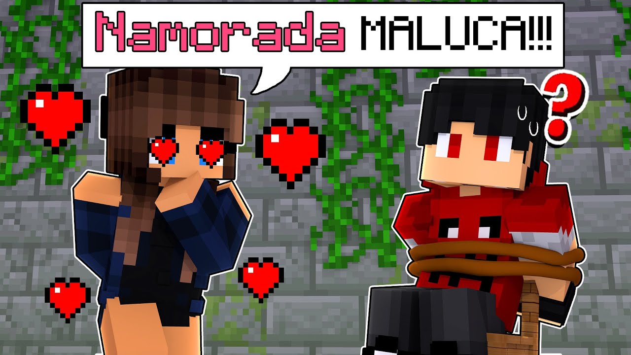 MENINA MALUCA capturou o P3DRU no Minecraft
