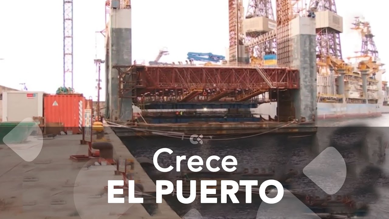 Crece el puerto