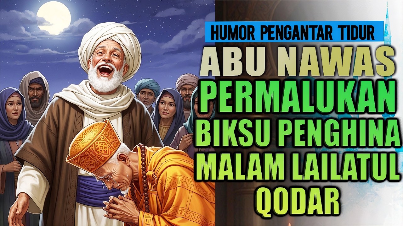 Abu Nawas Permalukan Seorang Biksu Sombong Yang Menghina Keistimewaan Malam Lailatul Qodar