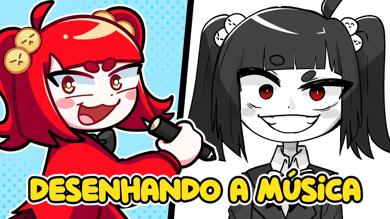DESENHEI a TURMA no TRAÇO da NOSSA MÚSICA que LANÇAMOS