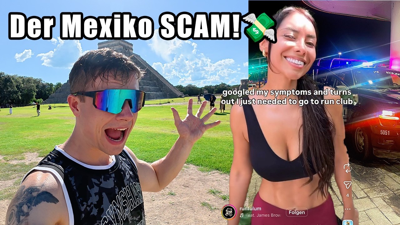 🚨POLIZEI-SCAM MEXIKO🇲🇽… über 400€ WEG! 😳 ROADTRIP Cancún → Tulum → Chichén Itzá 🛕