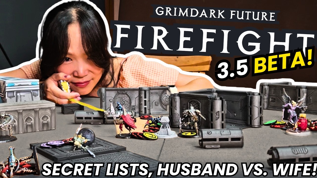 NEW OPR Firefight 3.5 BETA!  Robot Legion vs  High Elf Fleets