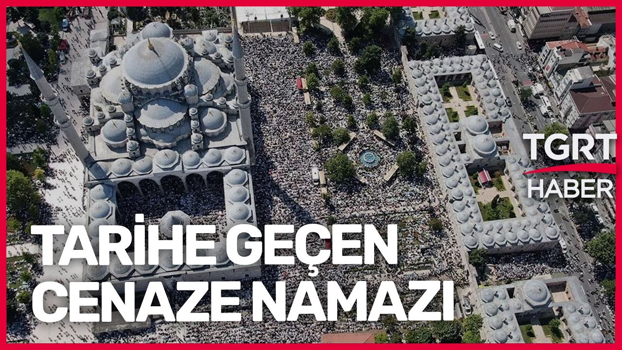 Mahmud Ustaosmanoğlu'nun Cenazesi Tarihe Geçti, Mahşeri Kalabalık Fatih'e Sığmadı - TGRT Haber