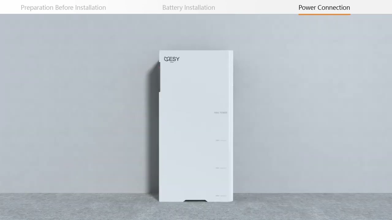 Installatie ESY Sunhome thuisbatterij - Acculife