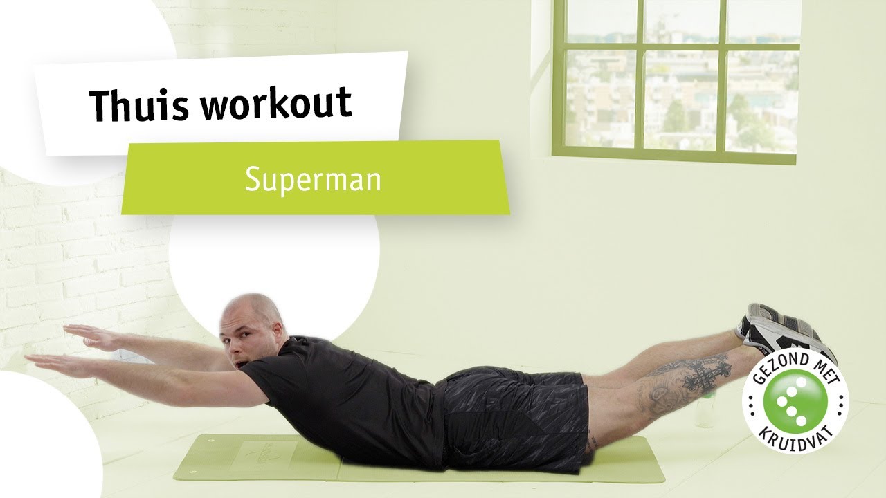 Sterker en flexibeler worden met de Superman | Oefening 7 | Kruidvat