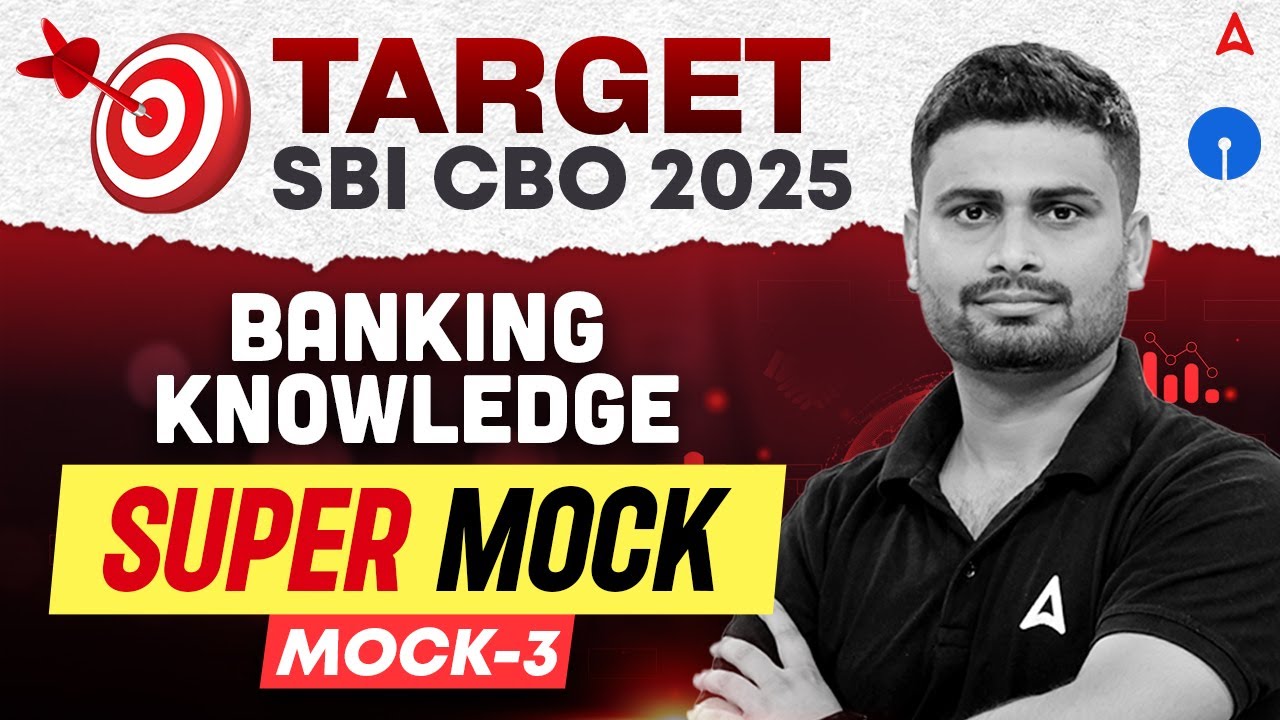 SBI CBO 2025 Classes | Banking Knowledge Top MCQs Class 3 | By Vaibhav Shrivastava