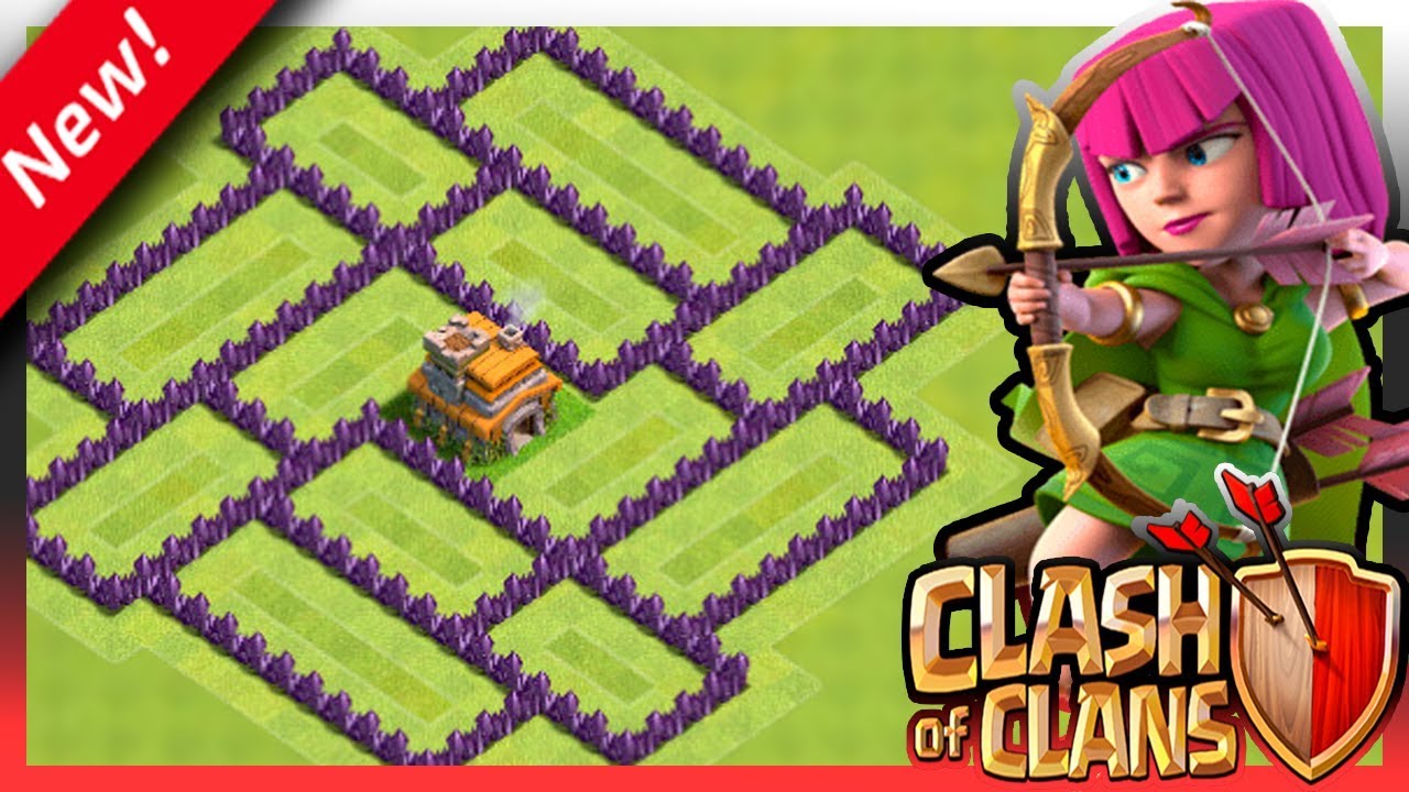 Clash of Clans - Cv7 O melhor layout anti estrelas 