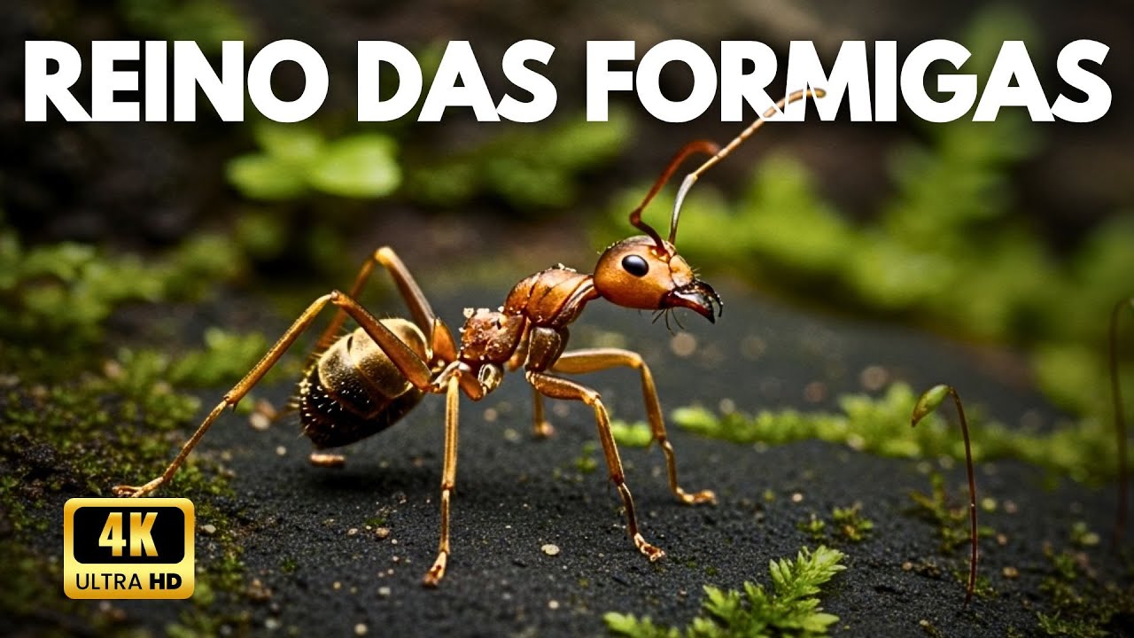 REINO DAS FORMIGAS | A Fascinante Vida das Formigas - Documentário (Especial 10Mil Inscritos)