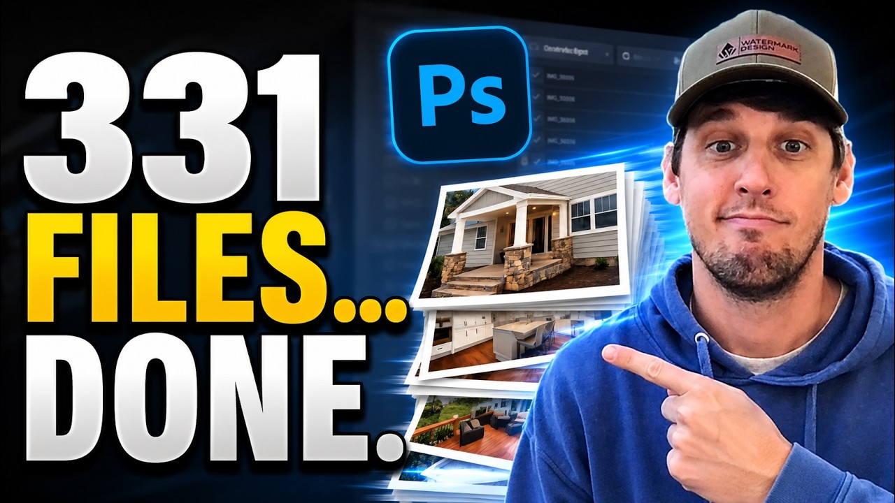 Batch Edit 331 Photos in Photoshop (WebP + SEO Naming)