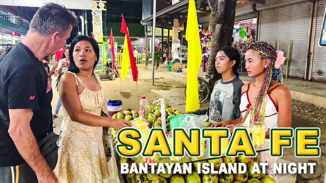 Nightlife in SANTA FE Bantayan Island | Laid-back island charm During the Night | CEBU | Philippines