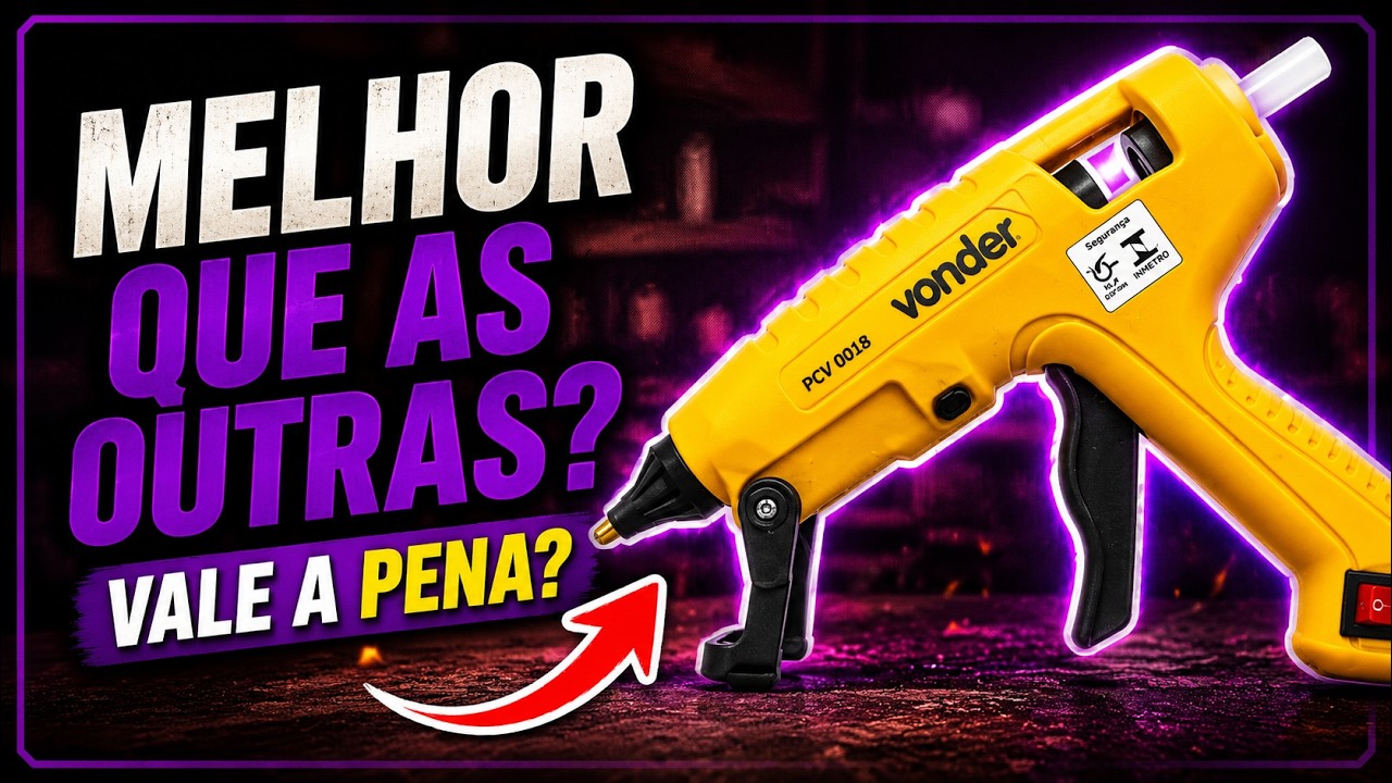 Mega Review Aplicador de Cola Quente Vonder