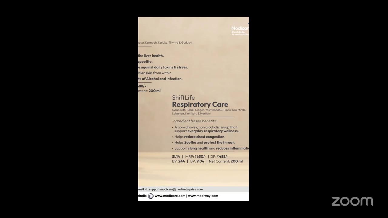 Shift Life Health Supplements Explanation By Ms.Sivalakshmi.In Telugu Session